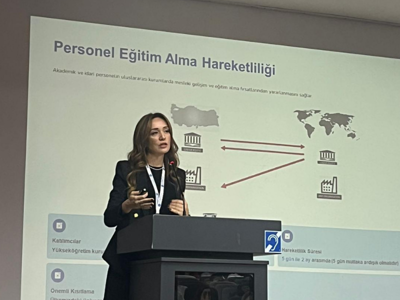 Kelebek Etkisi II. AR-GE Çalıştayında Erasmus Proje Bilgilendirmesi